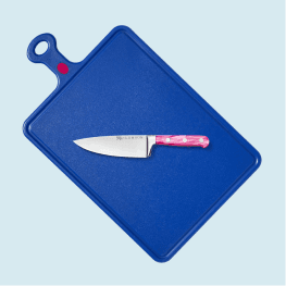 Great Jones Cutting Board & Knife