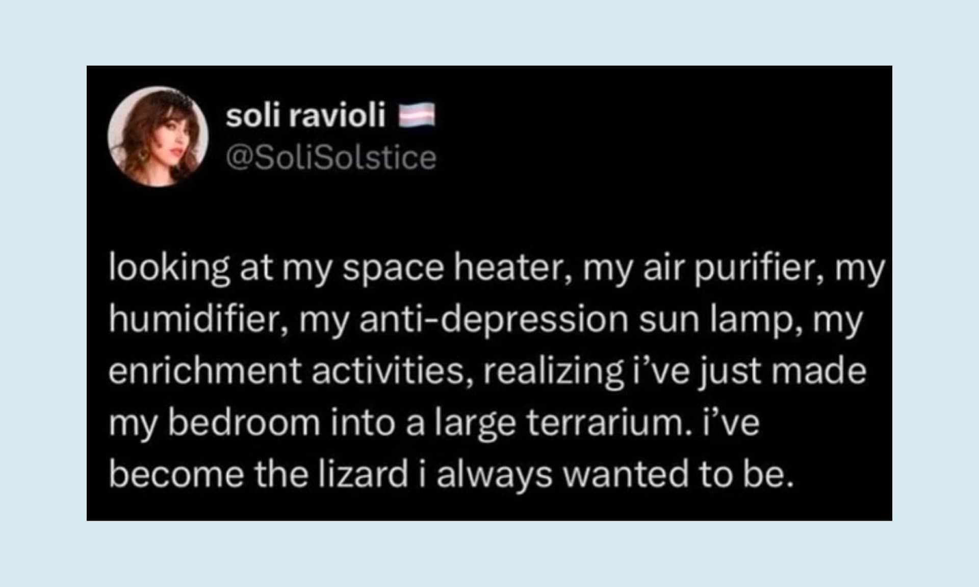i am a lizard