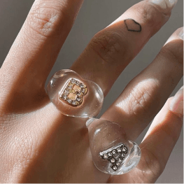 Bonbonwhims Frosty Lucky Ring