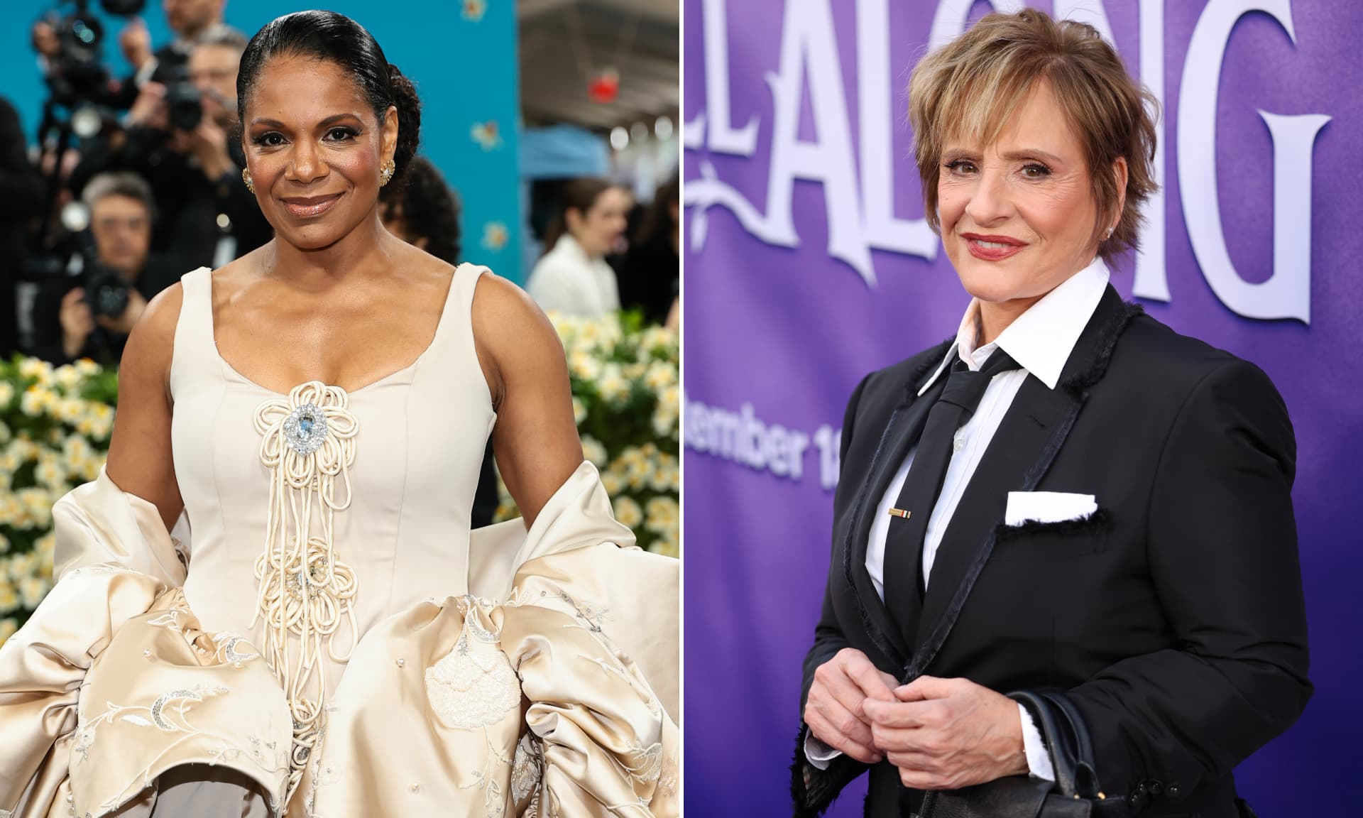 Left: Audra McDonald. Right: Patti LuPone.