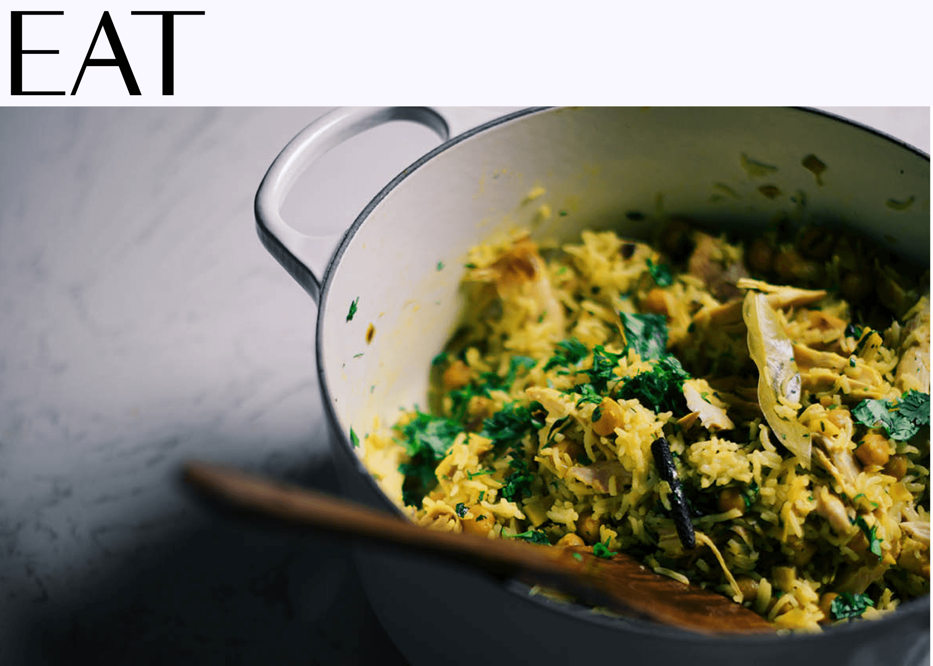 Spiced Chickpeas and Rotisserie Chicken Pulao/Pilaf