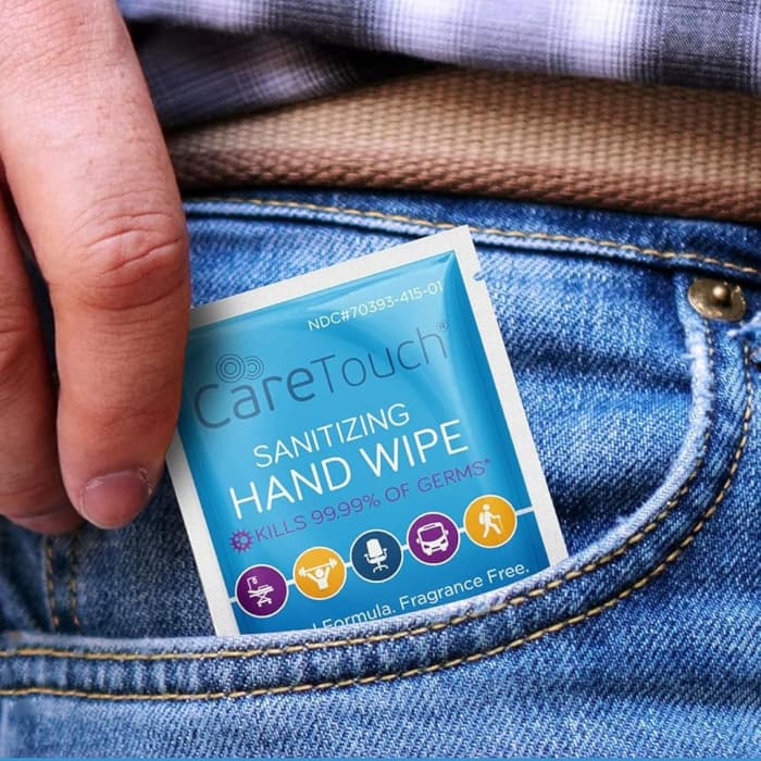 Care Touch Sanitizing Hand Wipes