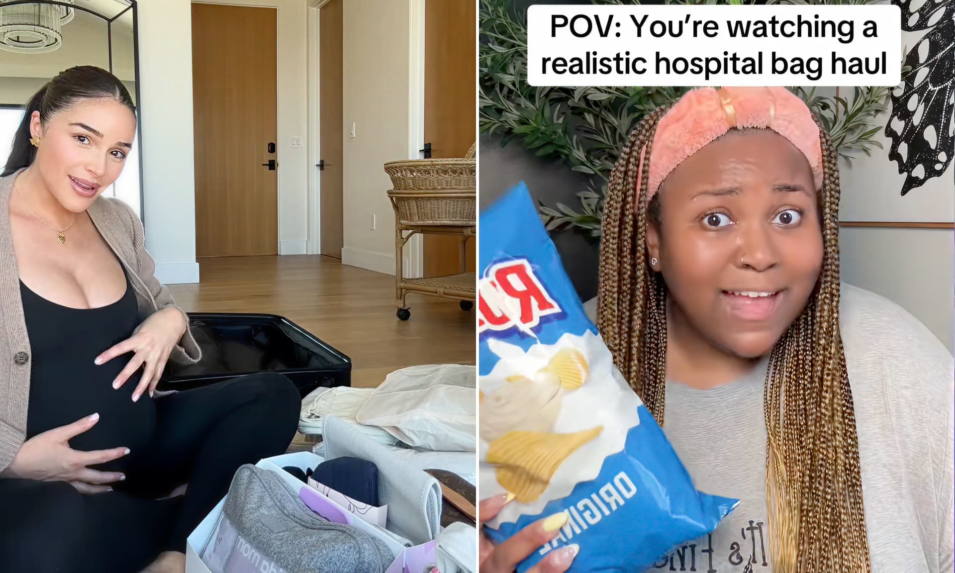 Olivia Culpo and TikTok creator @ariisaysso